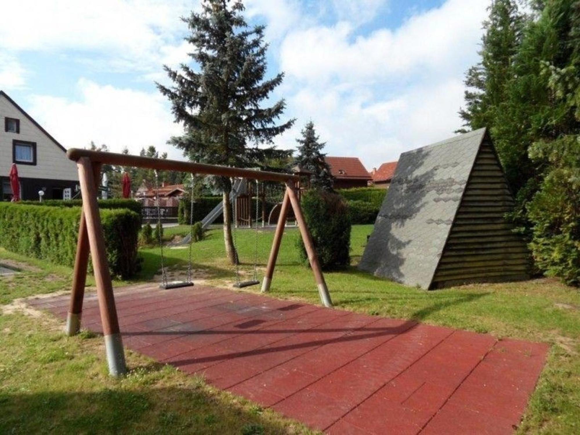 Ferienhaus Nr 32, Typ A, Ferienanlage Blauvogel, Hasselfelde, Harz Esterno foto